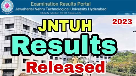 JNTUH Results 2023 Updates @ Jntuhresults.in .